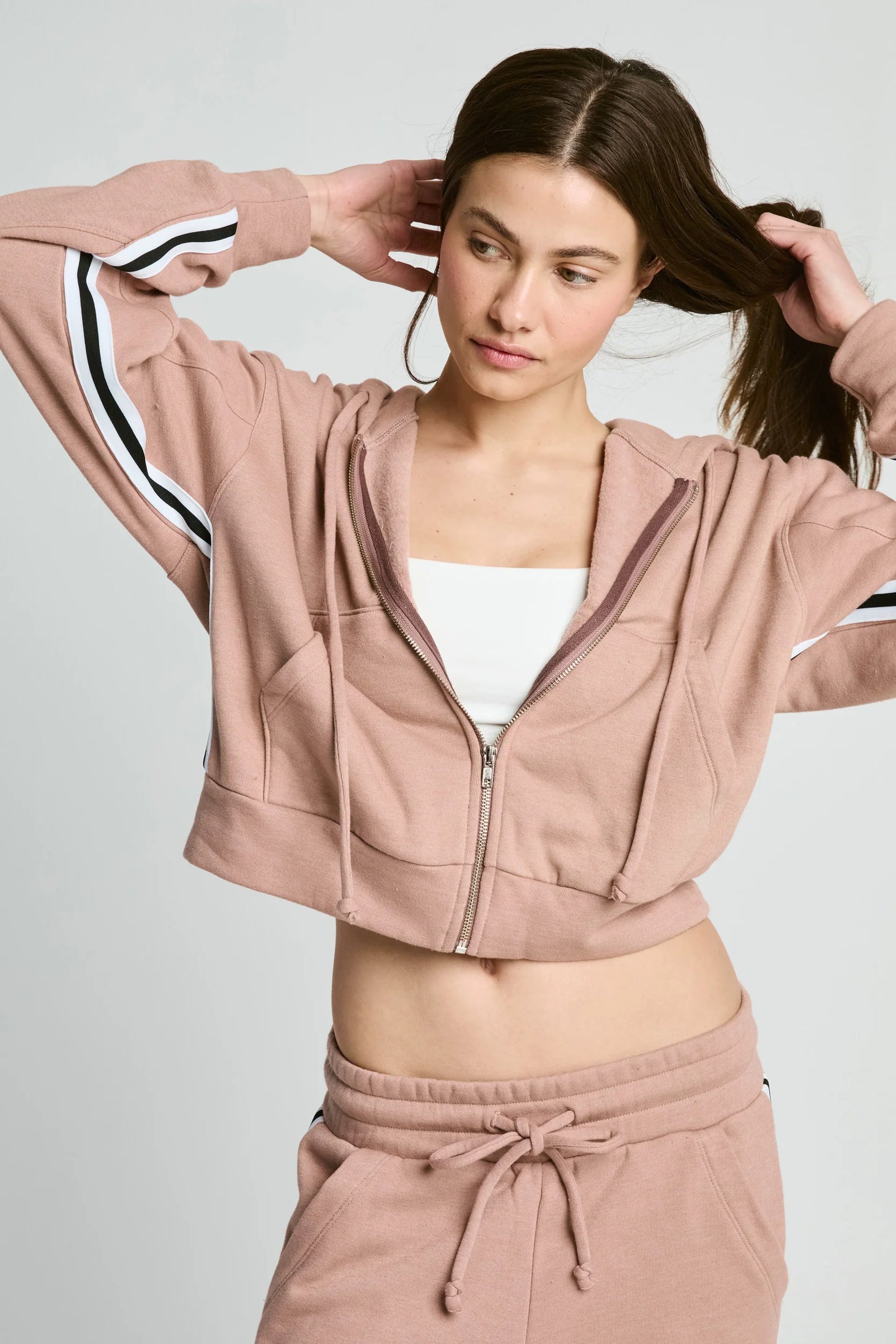 Locker Room Zip Up Hoodie