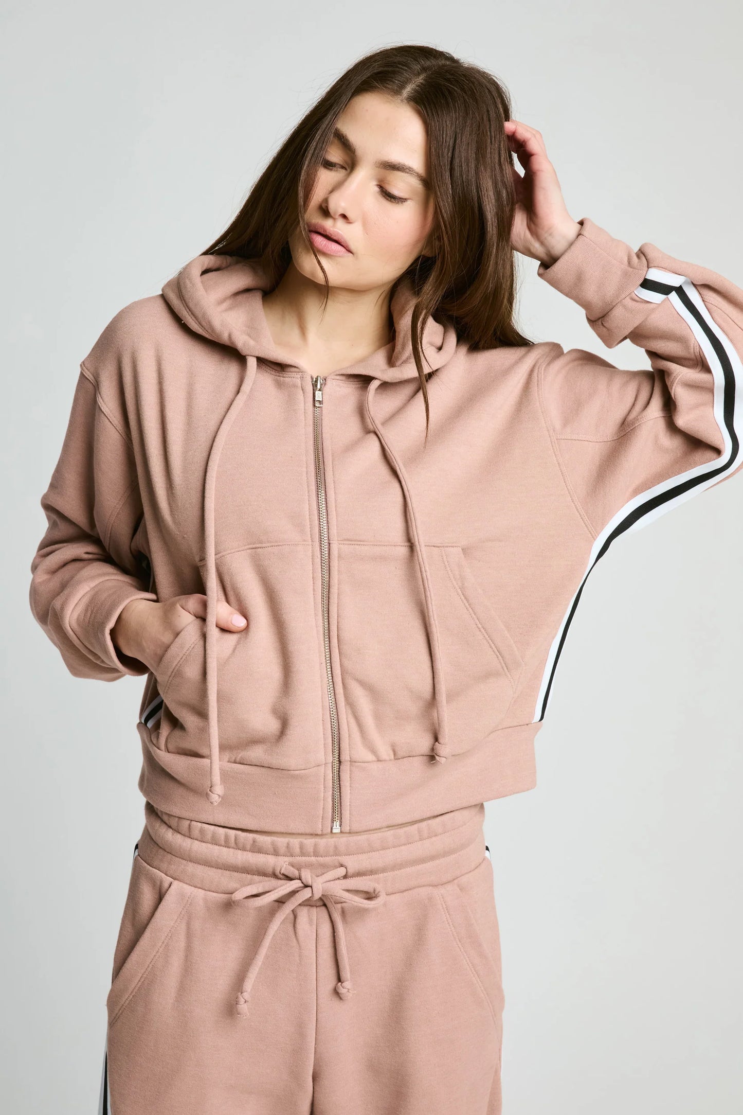 Locker Room Zip Up Hoodie