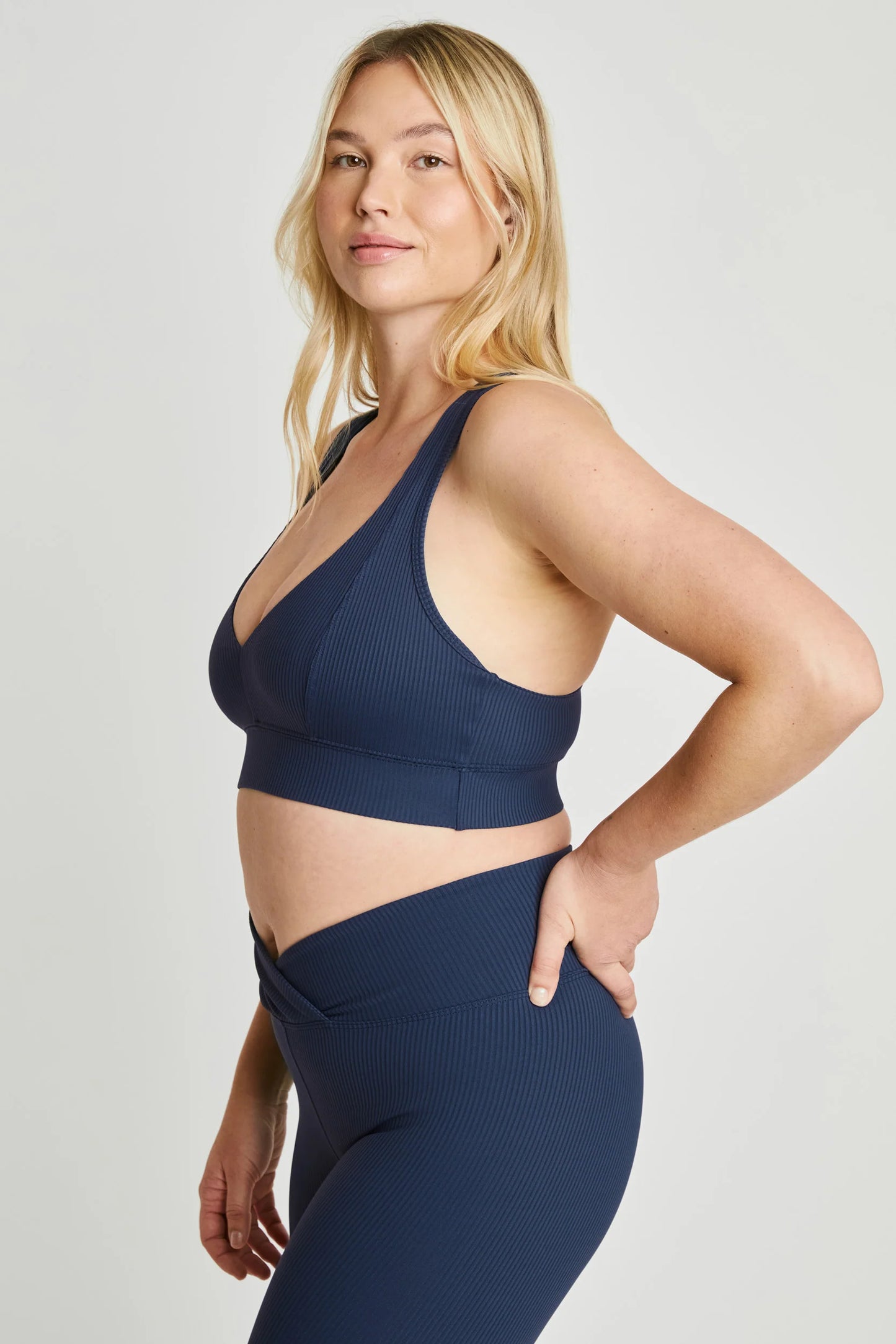 Ribbed V Bra
